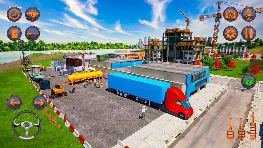 US Cargo Truck Games 3D Captura de tela 3