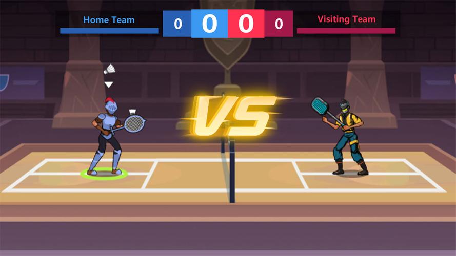 Badminton Hero-Championship Captura de pantalla 1