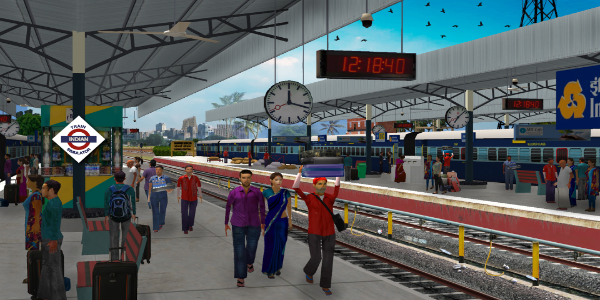 Indian Train Simulator: Game Zrzut ekranu 0