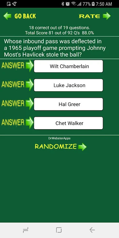 Trivia & Schedule Celtics fans Capture d'écran 3