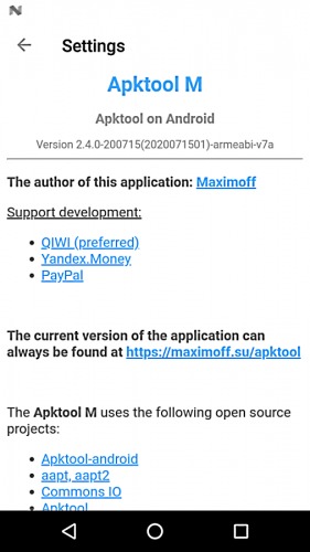 Apktool M Mod Schermafbeelding 1