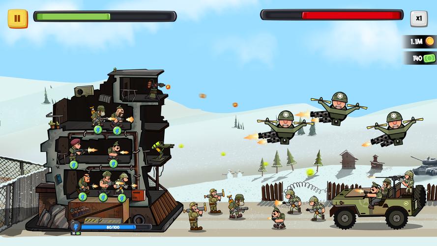World War Army Defense: TD WW2 스크린샷 3