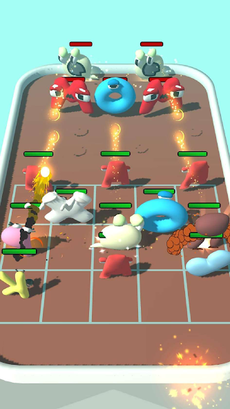 Merge Alphabet: Lord Run Mod ဖန်သားပြင်ဓာတ်ပုံ 2