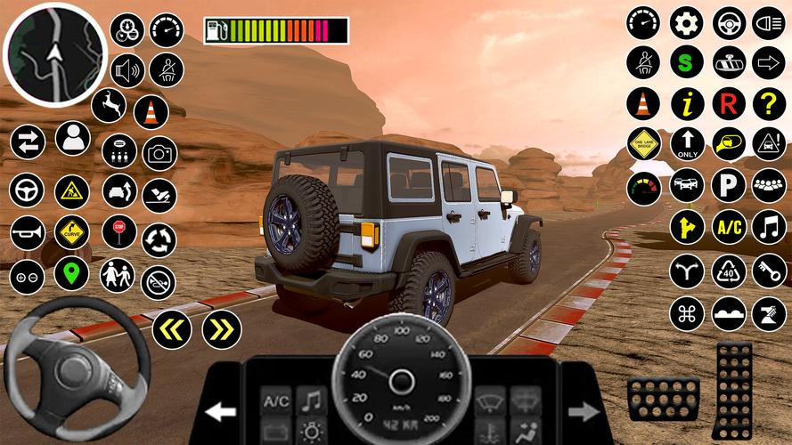 Schermata Long Road Trip Car Simulator 3