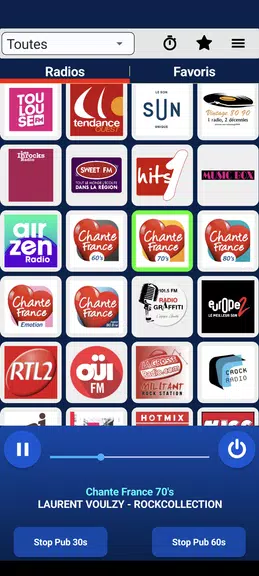 Radios Françaises Captura de tela 0