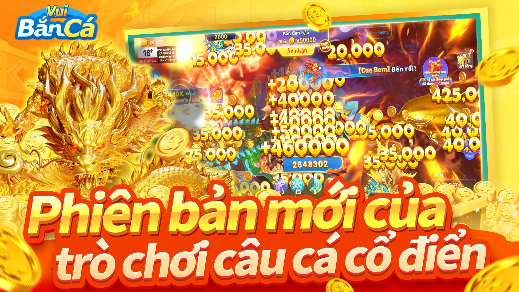 Schermata Bắn Cá Vui - Lễ Hội Săn Cá 1