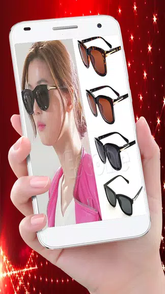 Stylish Sun Glasses Photo Edit Zrzut ekranu 2