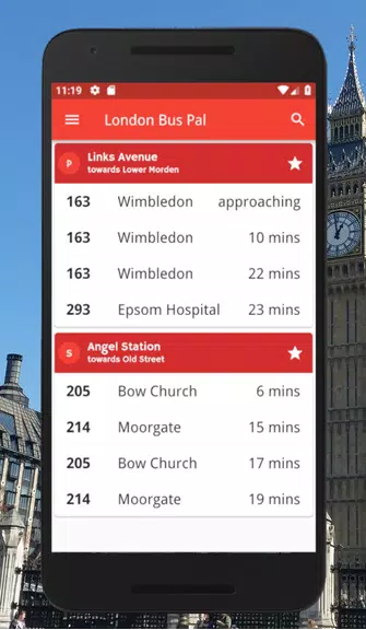 London Bus Pal: Live arrivals Ảnh chụp màn hình 2