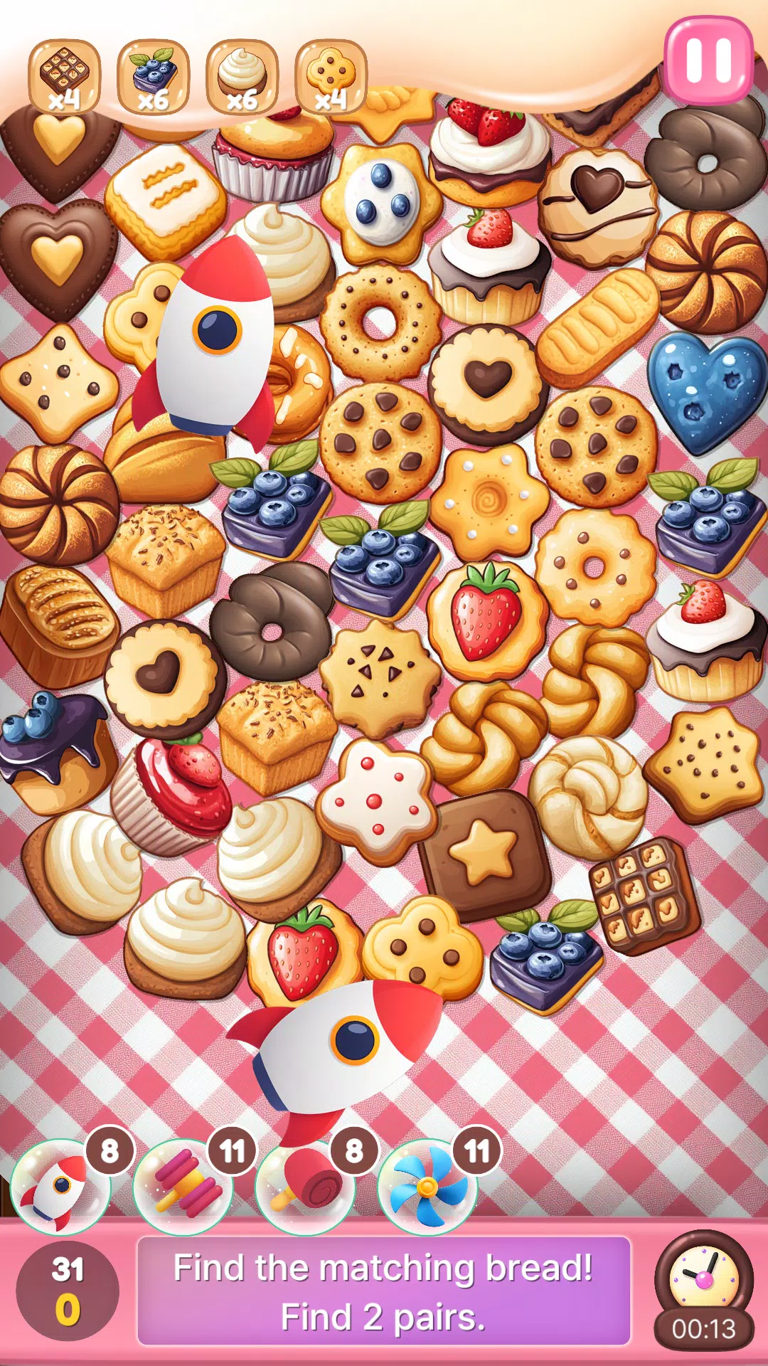 Match Puzzle 1+1 Bakery Capture d'écran 2