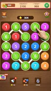 Number Puzzle-bubble match Tangkapan skrin 1