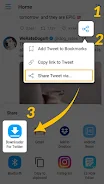 Download Twitter Videos - GIF Capture d'écran 0