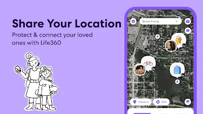 Life360: Live Location Sharing Ảnh chụp màn hình 0