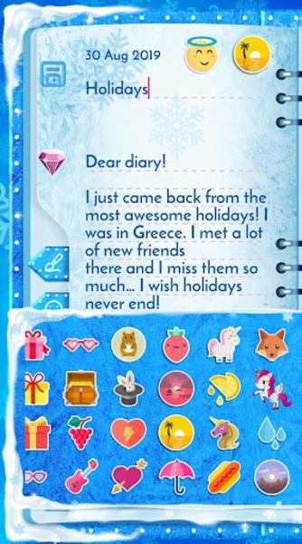 Winter Princess Diary Скриншот 3