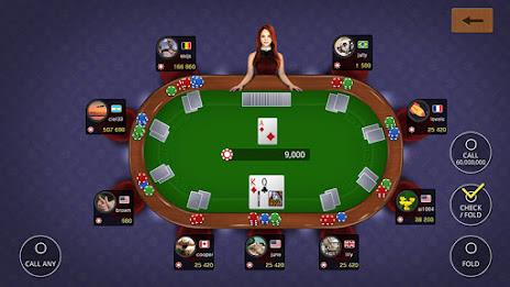 Texas holdem poker king स्क्रीनशॉट 2