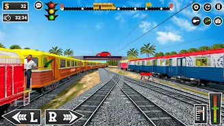 Train Driving Sim 3D Ảnh chụp màn hình 1