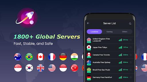 iTop VPN: Proxy & Game Booster Zrzut ekranu 1