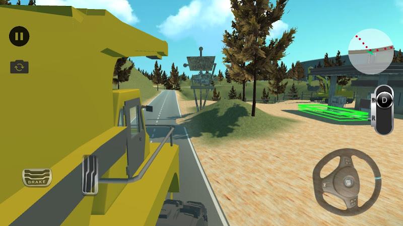 Mining truck game - Excavator Schermafbeelding 2