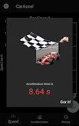 0-100 km/h acceleration meter Screenshot 2