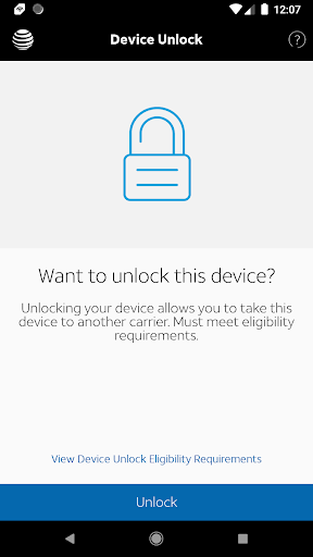 AT&T Device Unlock স্ক্রিনশট 0