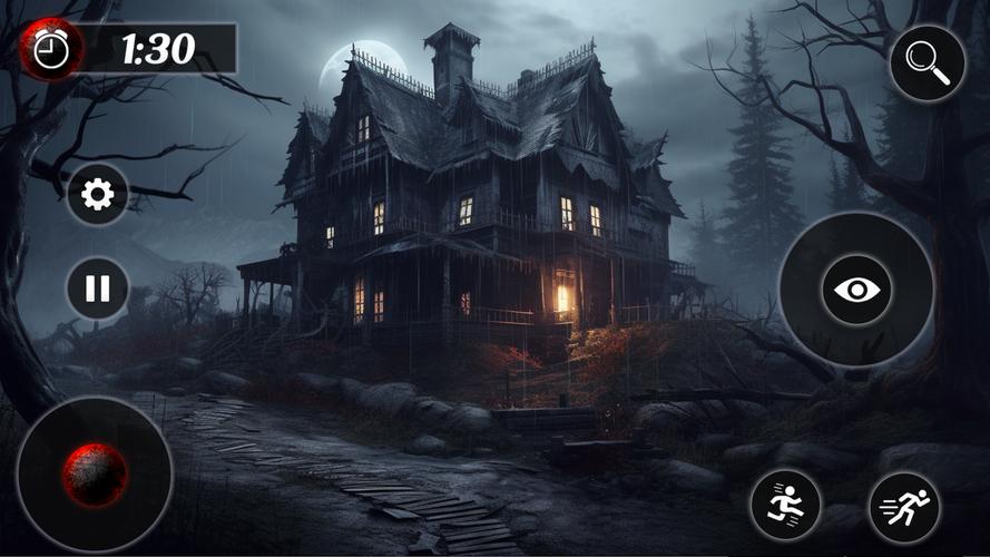 Evil Scary Mansion Games 3D Capture d'écran 0