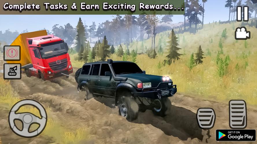 Prado Offroad Jeep Simulator Zrzut ekranu 1