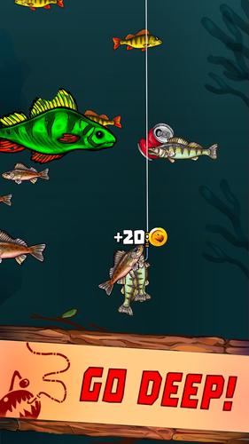 Fishing: Mutant Fish Zone! 스크린샷 1