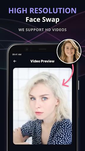 DeepFaker: Face Swap AI Video スクリーンショット 2