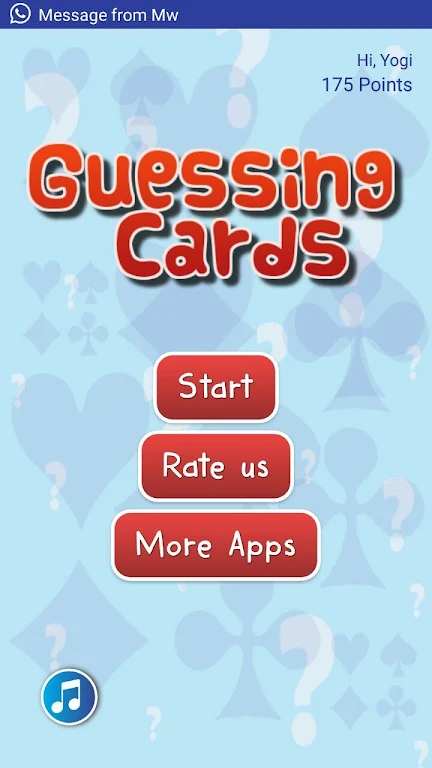 Guessing Card スクリーンショット 0