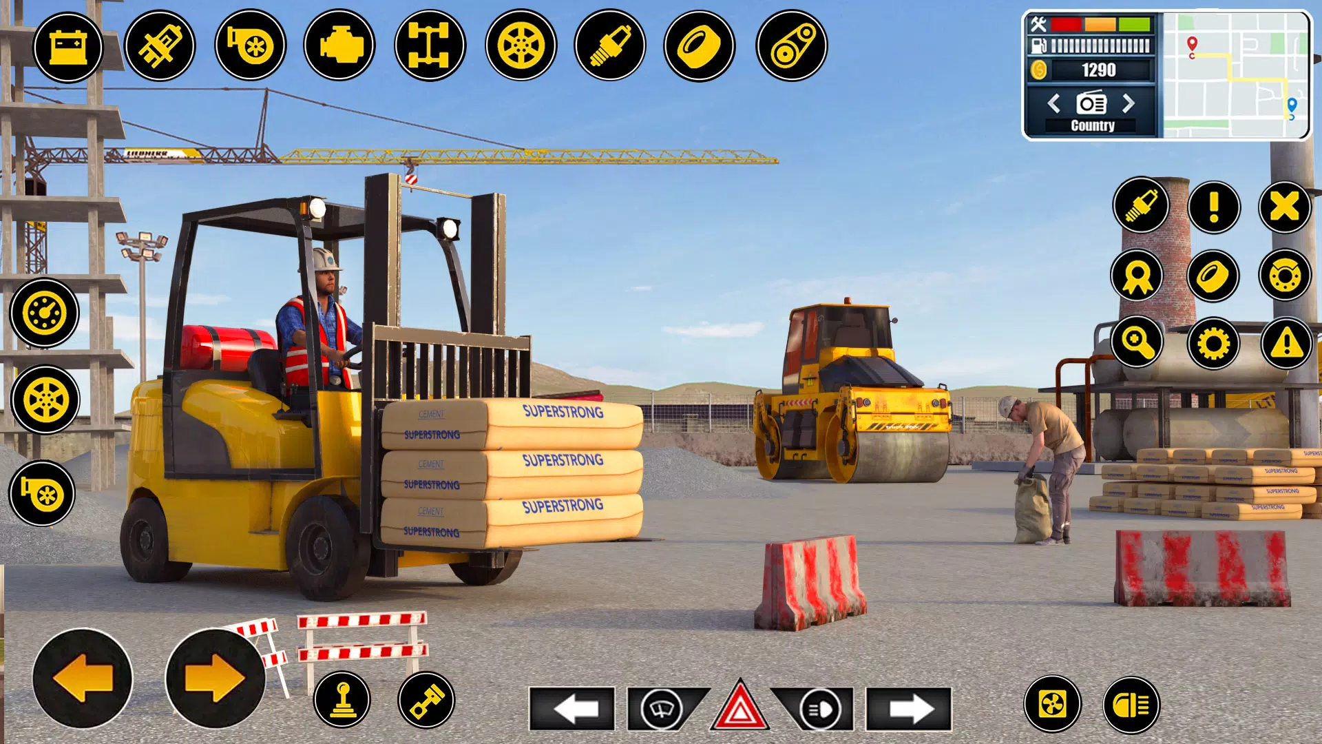 3D City Road Construction Game स्क्रीनशॉट 2