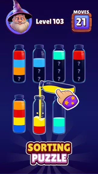 Magic Sort: Water Sort Puzzle 스크린샷 1