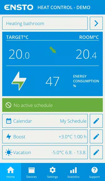 Ensto Heat Control App應用截圖第0張