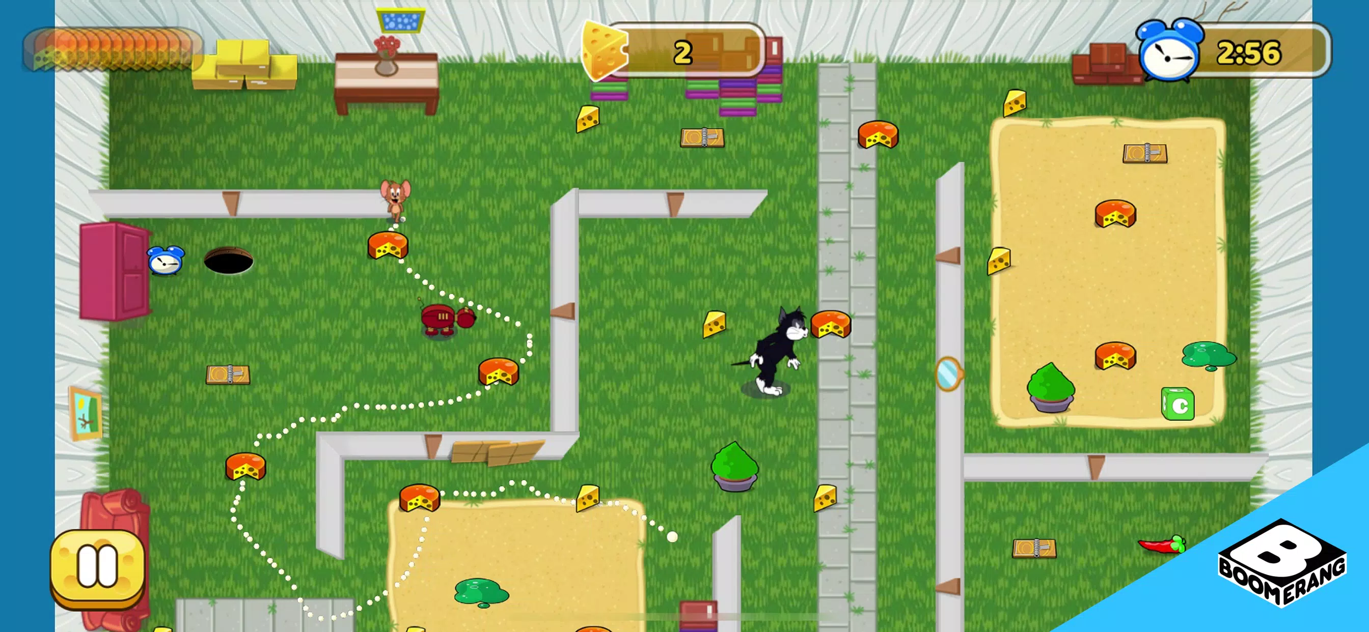 Tom & Jerry: Mouse Maze Screenshot 1