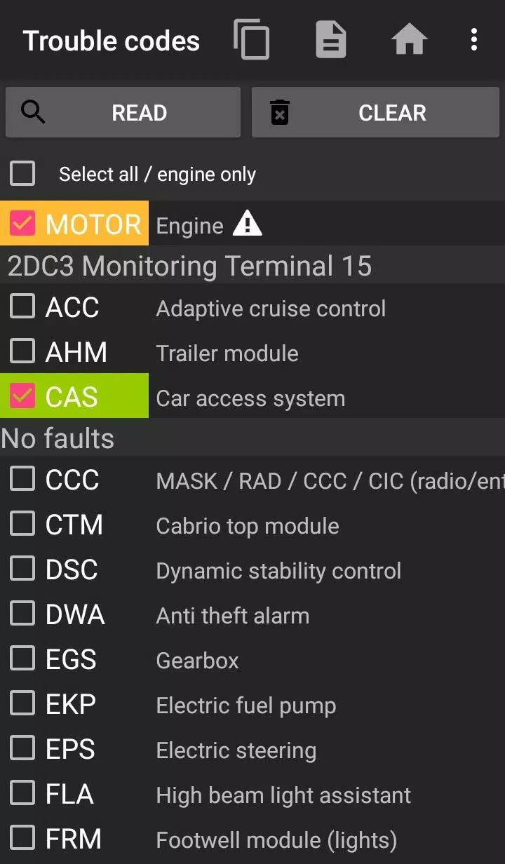 bimmer-tool Lite Zrzut ekranu 0