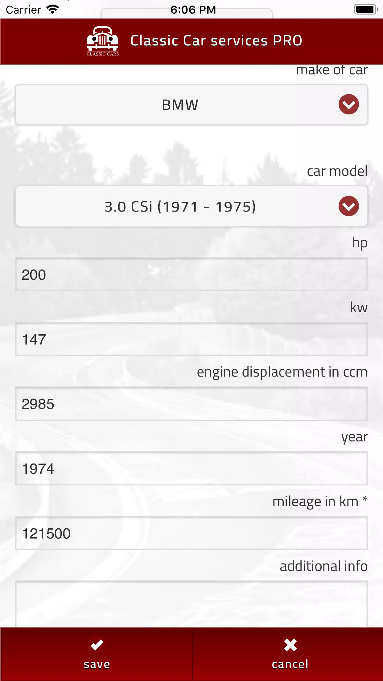 Schermata Classic Cars Lite 3