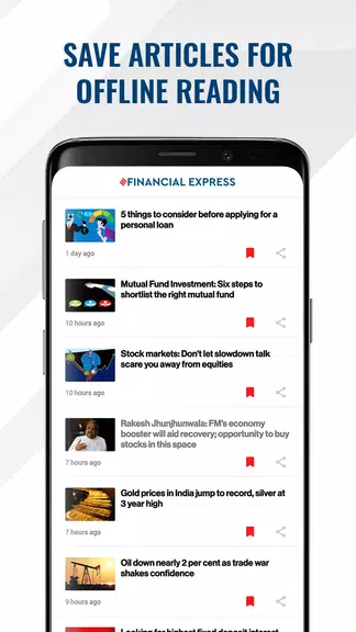 Financial Express-Market News Captura de pantalla 2