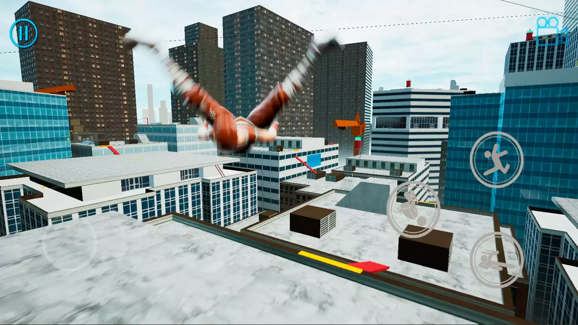 Rooftops Parkour Pro Screenshot 1