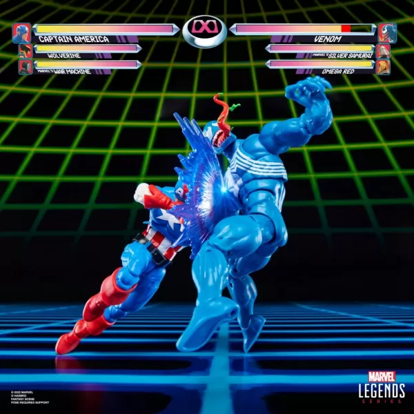 Marvel vs Capcom Captain America action figure