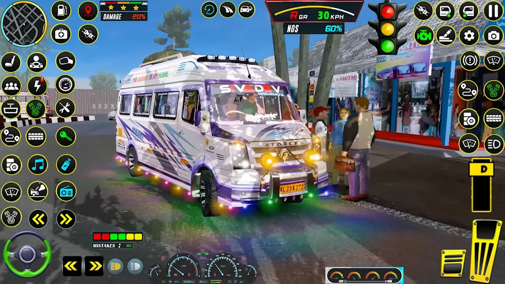 US Public Bus Driving Games 3d ဖန်သားပြင်ဓာတ်ပုံ 0