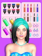 Lip Art Beauty Makeup Games Скриншот 1