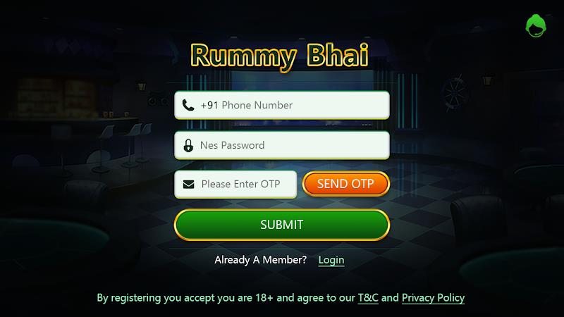 Rummy Bhai: Online Card Game ဖန်သားပြင်ဓာတ်ပုံ 1