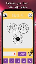 Schermata 7 Riddles: Logic & Math games 2