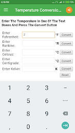 Temperature Converter Ekran Görüntüsü 0