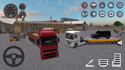 Hard Truck Driver Simulator 3D Captura de tela 1