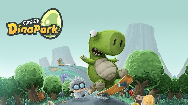 Crazy Dino Park 스크린샷 0