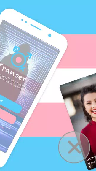 Transgender Dating: Meet Trans & Crossdresser Chat Capture d'écran 1