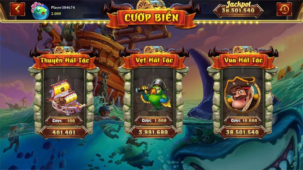 Bắn Cá Rồng - Bắn Cá Slot Screenshot 2