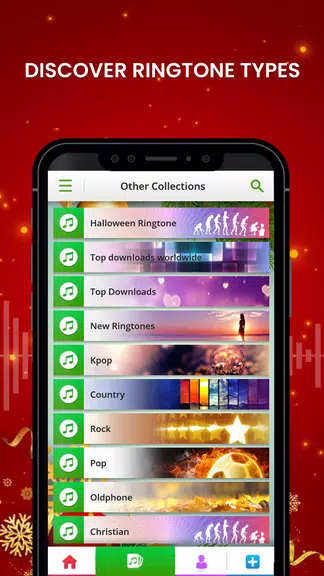Christmas Ringtones For Phone Ảnh chụp màn hình 3