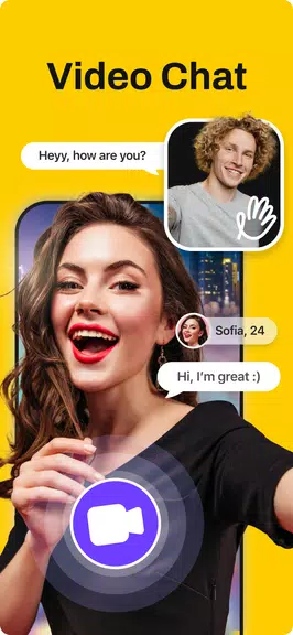 Juds- Random Live Video Chat Скриншот 0