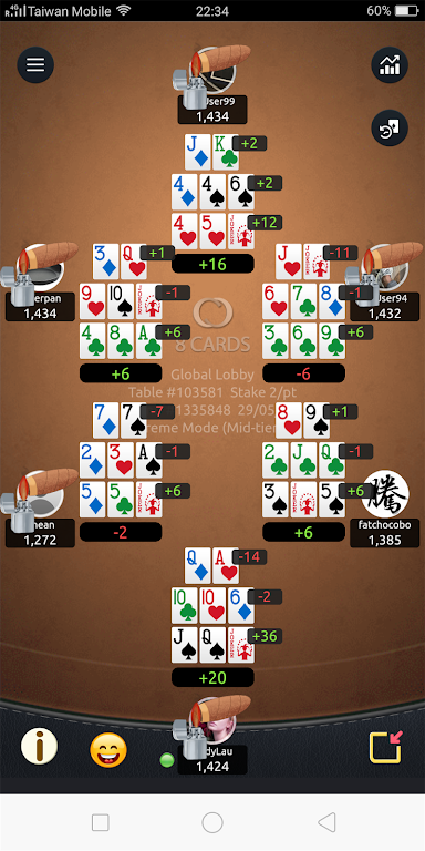 card club - hee hee Club ဖန်သားပြင်ဓာတ်ပုံ 3