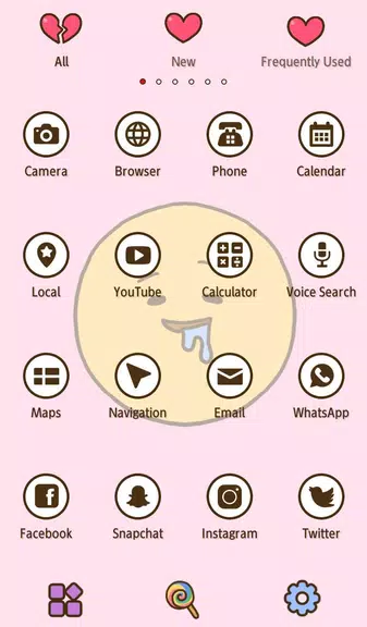 Enjoy Emoji Theme Captura de tela 1